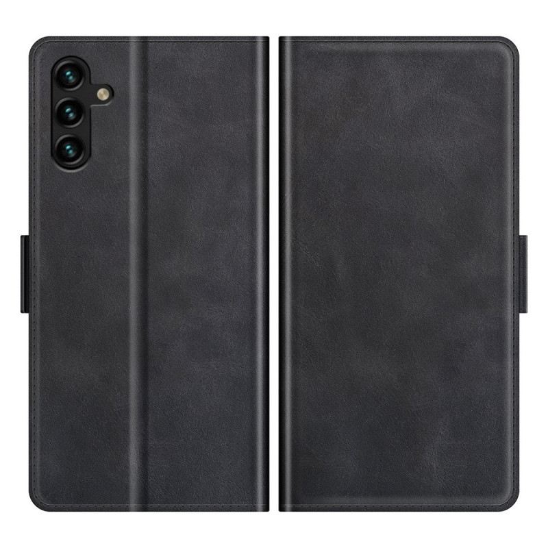 Fliptok / Bőrtok Samsung Galaxy A13 5G / A04s Designer Bőr Hatás
