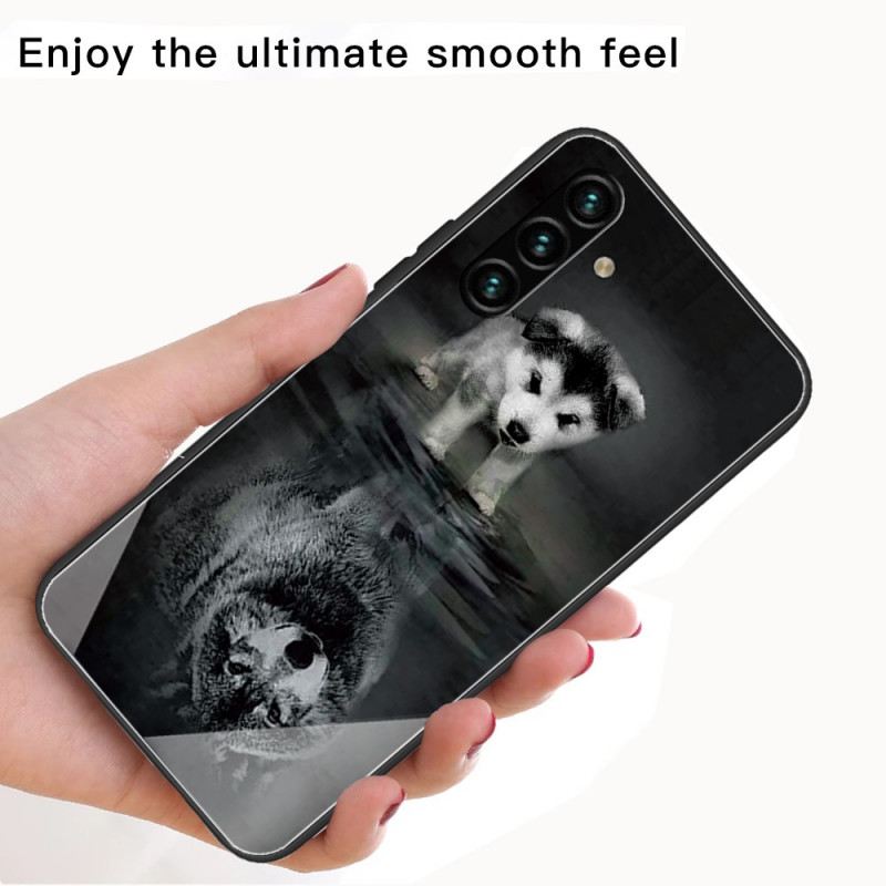 Tok Samsung Galaxy A13 5G / A04s Puppy Dream Edzett Üveg