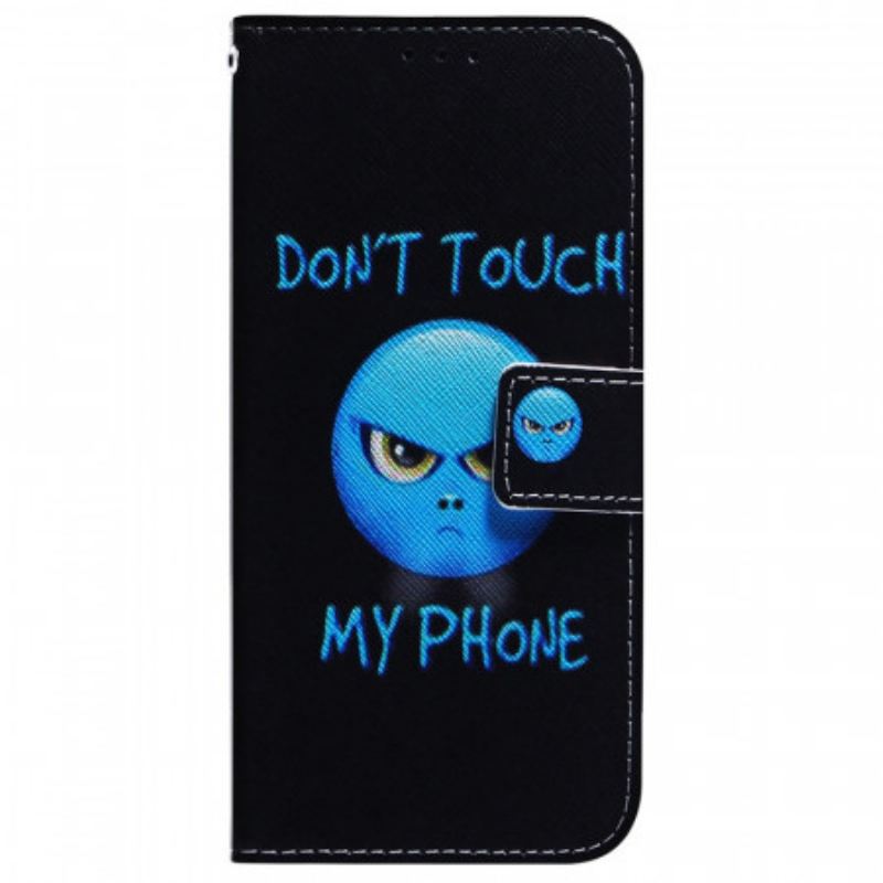 Fliptok / Bőrtok Xiaomi 12 Pro Emoji Telefon