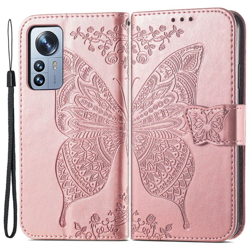 Kinyitható Tokok Xiaomi 12 Pro Fél Pillangó