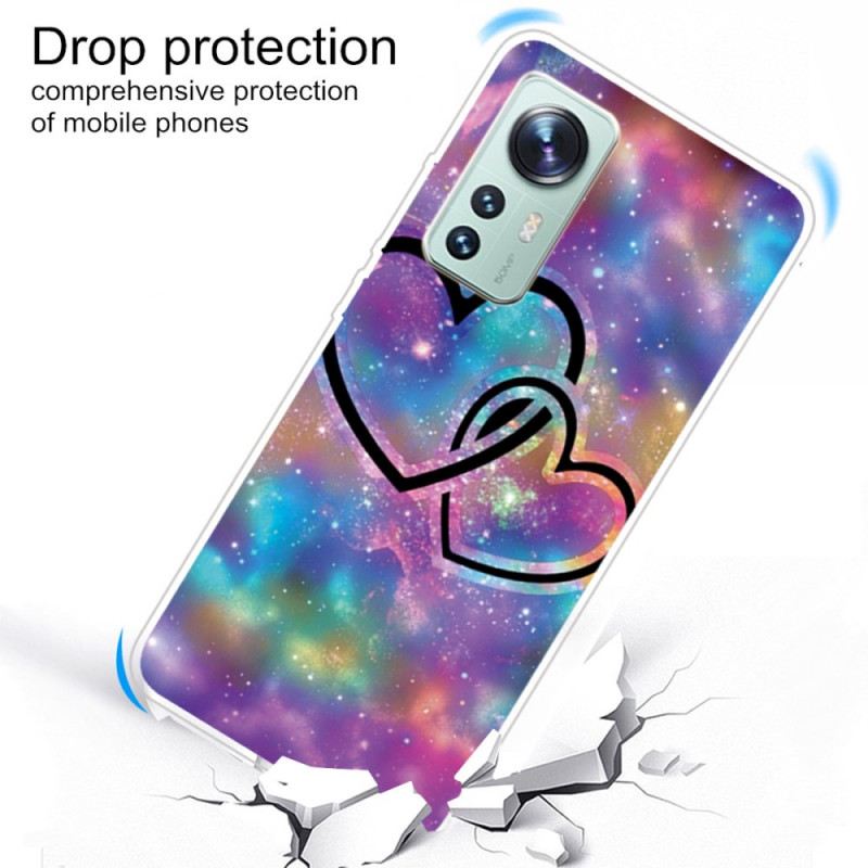 Telefontok Xiaomi 12 Pro Szilikon Szívek
