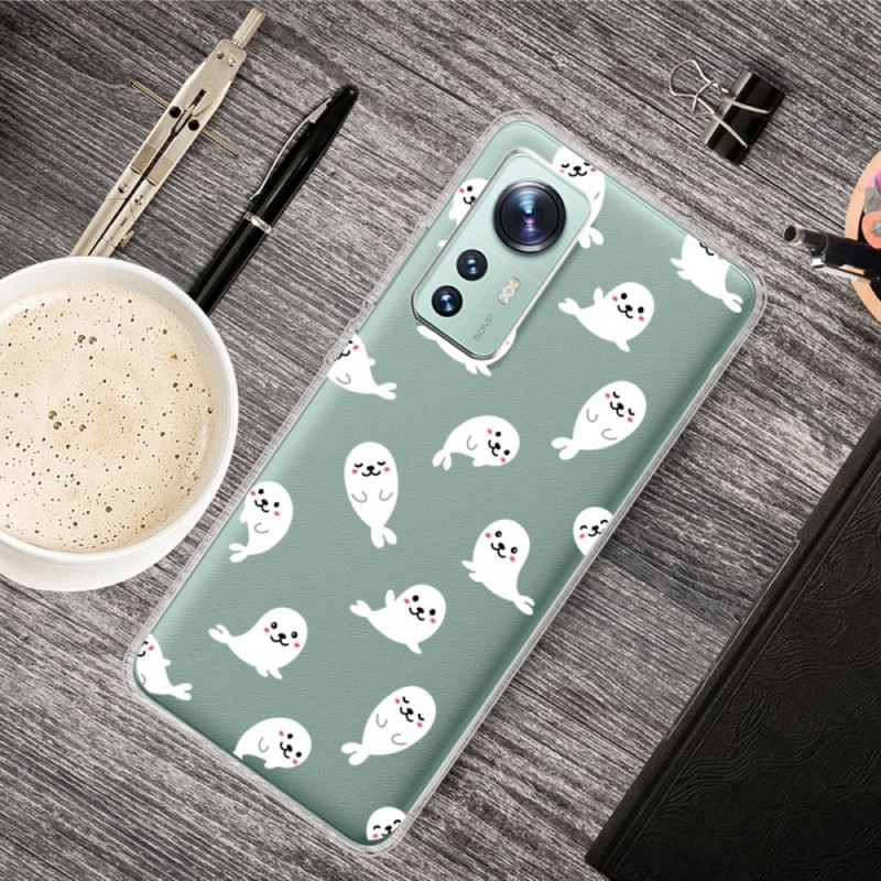 Telefontok Xiaomi 12 Pro Szilikon Tengeri Farkasok