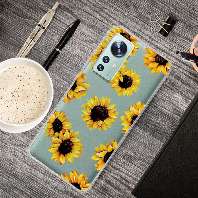 Tok Xiaomi 12 Pro Szilikon Napraforgó