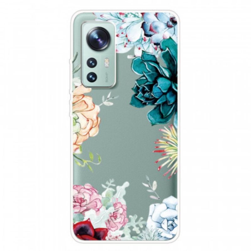 Tok Xiaomi 12 Pro Szilikon Vadvirágok
