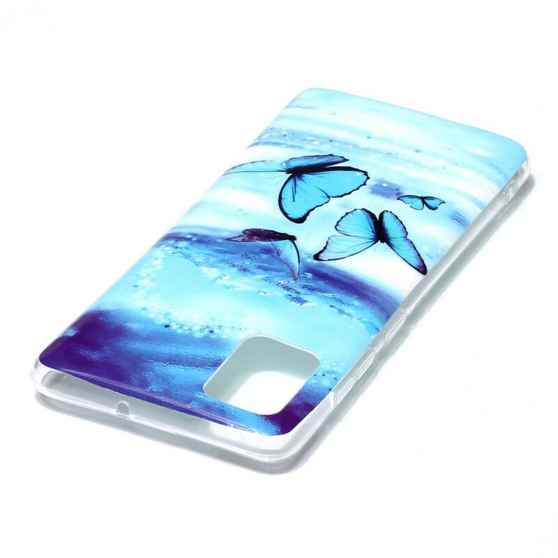 Tok Samsung Galaxy A51 Fluoreszkáló Pillangók Sorozat